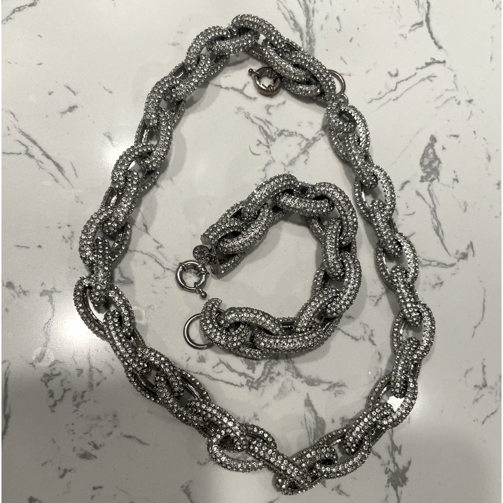 Womens necklace and bracelet set